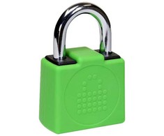 LocknCharge Resettable Keyless Padlock Zahlenschloss| für Carrier| silikonummantelt|