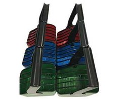 LocknCharge LNC10019, Basket, Mėlyna, Žalias, Raudona, Plastic, Joey 30