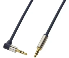 LogiLink 3.5mm - 3.5mm 1,5 m, 3,5mm, Hane, 3,5mm, Hane, 1,5 m, Mėlyna