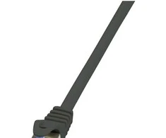 LOGILINK CQ3053S LOGILINK – Patchcord Cat.6A 10G S/FTP PIMF PrimeLine 2m Juodas