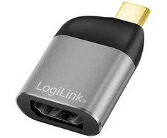 „LogiLink USB 3.2“ USB-C (M) – ekrano prievadas (F) 8K