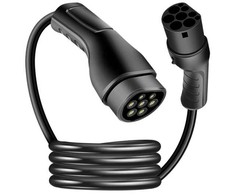 LogiLink EVC0121 eMobility Ladekabel 5 m mit Schutzkappe