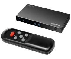 Šakotuvas LogiLink HD0062, HDMI, USB C tipo, Metalinis, Juodas, 480i, 480p, 576i, 576p, 720p, 1080i, 1080p, 2160p, 18 Gbit/s
