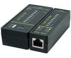 LogiLink tinklo kabelių testeris RJ-45 ir SFP testeris juoda (WZ0080)