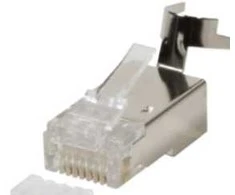 LogiLink modulinis kištukas RJ45 skirtas Cat7,Cat.6A, Cat.6 kabeliams (mp0033, 50 vnt.)