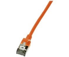 2direct LogiLink Plonas U/FTP, 0,3 m, Cat6a, U/FTP (STP), RJ-45, RJ-45, Oranžinis