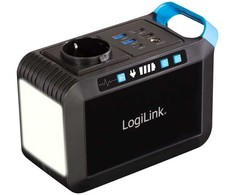 Kelioninis LogiLink Nešiojama įkrovos stotelė 24.000 mAh 80W 88 Wh