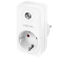 LogiLink LogiLink Steckdosenadapter mit Dämmerungssensor, 1xCEE 7/3