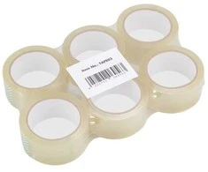 LogiLink TAPE03, Transparent, 66 m, 48 mm, 150 g