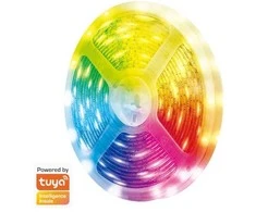 Maršrutizatorius LogiLink WiFi išmanioji RGB+3000K - 6000K šviesos juosta, 5 m, suderinama su Tuya