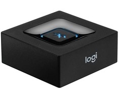 „Logitech“ „Bluetooth“ garso imtuvas, 3,5 mm, A2DP, 15 m, juodas, kintamoji srovė, C tipas