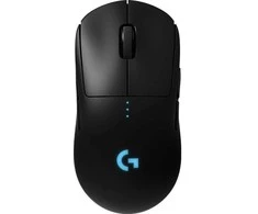 Pelė Logitech G PRO Wireless, Ambidextrous, Optinė, RF belaidė, 25600 DPI, 1 ms, Juodas