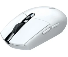 Logitech G G305 LIGHTSPEED Belaidė pelė žaidimams, dešinei rankai, Optinė, RF belaidė, 12000 DPI, 1 ms, Baltas