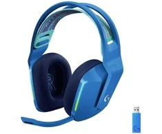 Belaidės ausinės Logitech G733, LIGHTSPEED, RGB, Baltos spalvos