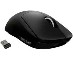 Logitech G PRO X SUPERLIGHT Belaidė pelė žaidimams, dešinei rankai, RF belaidė, 25600 DPI, 1 ms, Juodas