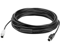 Klaviatūra Logitech GROUP 10m Extended Cable, Juodas