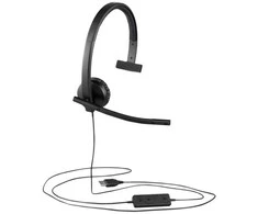 Logitech USB Ausinės MONO H570E USB-C - TEAMS VERSION-Juodas-EMEA28-935