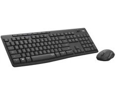 Tyli belaidė Klaviatūra su pele Logitech MK295, Nordic išdėstymas