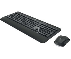 Klaviatūra Logitech MK540 Advanced, Wireless, RF belaidė, Membrane, QWERTY, Juodas, su pele