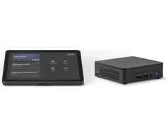 Logitech BASE „Microsoft Teams“ kambariai (be AV) su tap + ASUS NUC – „Microsoft Teams“ kambario sistema („Logitech Tap“, mini kompiuteris, Logitech kompiuterio laikiklis) – su 90 dienų Logitech „JumpStart“ registracija – grafito spalvos (TAPMSTBASEASU)
