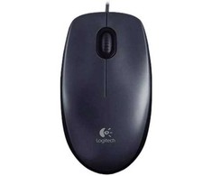 Optinė pelė su laidu Logitech M100 juoda 910-005003