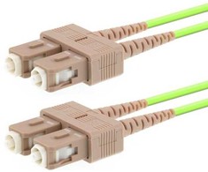 LOGON LOGON PROFESSIONAL AL5SCSC25I/5I kabelis InfiniBand / światłowodowy 25 m SC Jasnozielony