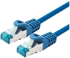 LOGON TCR55SS003B kabelis sieciowy Mėlyna 0,3 m Cat5e SF/UTP (S-FTP)