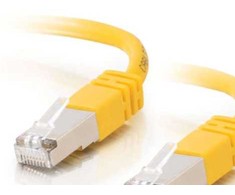 LOGON LOGON SSTP Cat5e kabelis sieciowy Geltonas 1,5 m
