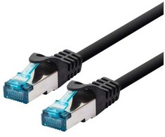LOGON LOGON TCR55SS250BL kabelis sieciowy Juodas 25 m Cat5e F/UTP (FTP)