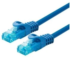 Logon Jungiamasis kabelis U/UTP 0,15 m - CAT5E - mėlynas