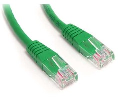 LOGON LOGON UTP Cat.5e, 10 m, Cat5e, RJ-45, RJ-45, Žalias