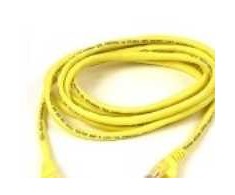 Cables to go Cable Company UTP Komutacinis kabelis, 5 m, Geltona