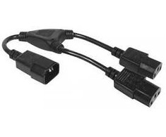 Kabelis zasilający LOGON POWER CABLE 0.3 M