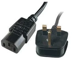 LOGON TC01NC-UK, 1,8 m, maitinimo kištukas G tipo, C13 jungtis, H05VV-F, 250 V, 10 A