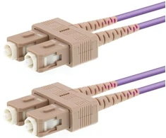 LOGON LOGON PROFESSIONAL AL5SCSC25I/4I InfiniBand / šviesolaidinis kabelis 25 m SC Violetinis