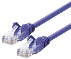 LOGON PROFESSIONAL TCU55U003V, 0.3 m, Cat5e, U/UTP (UTP), RJ-45, RJ-45, Violetinė