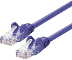 LOGON LOGON TCU55U075P Violetinis tinklo kabelis 7.5 m Cat5e U/UTP (UTP)