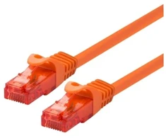 LOGON LOGON TCU66U200O tinklo kabelis Oranžinė 20 m Cat6 U/UTP (UTP)