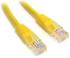LOGON LOGON UTP Cat.5e tinklo kabelis Geltonas 3 m Cat5e