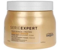 L'Oreal Professionnel, Serie Expert Absolut Repair Golden, Protein + Gold Quinoa, Hair Treatment Kreminis Mask, Instant Resurfacing