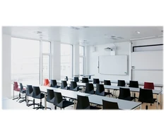 Lubinis šviestuvas ESYLUX Lubų judesio jutiklis 360 laipsnių PD-C360/8 SLAVE, 8 m. veikimo nuotolis, 230V AC, 50/60Hz, Ø108 mm, balta RAL9010