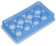 Lurch 00010436, 8 vnt., Stačiakampis, Ledo formelė, Mėlyna, Silikoninė, -40–240 °C