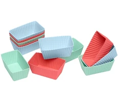 Lurch 12 Flexiform foremek na brownie, 8x4,5x3 cm, miks pastelowych kolorów