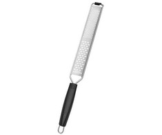 Lurch 240110, Flat grater, Nerūdijantis plienas, Plastic, Nerūdijantis plienas, 18/10 Cr.Ni. Nerūdijantis plienas, Hanging loop, 45 mm (LU240110)