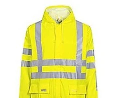 Lyngse Rainwear Lietaus striukė LR55-53 PU, didelio matomumo, geltona, M