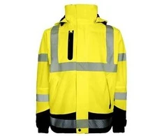 Lyngse Rainwear Striukė 4WS-5057 Didelio matomumo geltona/juoda XL