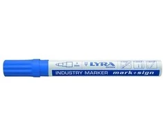 Lyra Dažų žymeklis 4040 apvalus 3 mm mėlynas