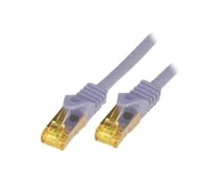 M-Cab Mcab Pečburnas, Cat7, S-FTP, PIMF, LSCH, 0,25 m, pilka (3726)