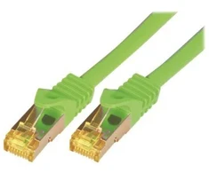 M-Cab CAT7 SFTP RJ45 LSZH 1M Žalias/10GBIT RAW PATCH CABLE
