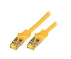 M-Cab 20 m Cat7, 20 m, Cat7, S/FTP (S-STP), RJ-45, RJ-45, Geltona